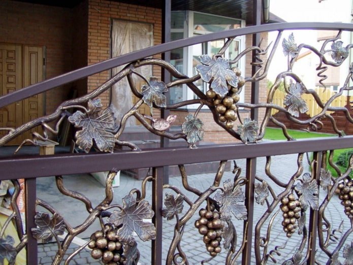 frammento di decorazione del cancello