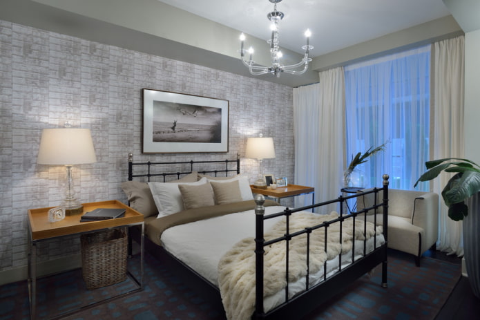 letto classico forgiato all'interno