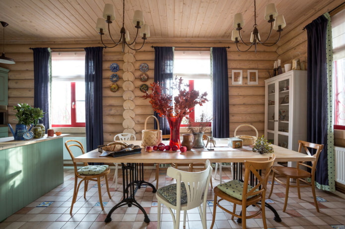 costruzione forgiata in stile country