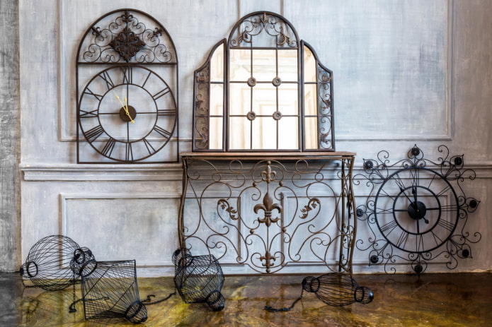 decorazioni forgiate per la casa