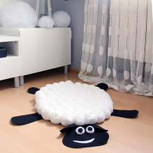 Come realizzare un tappeto con pompon?-3