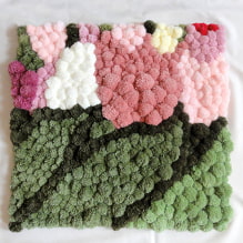 Come realizzare un tappeto di pompon?-4