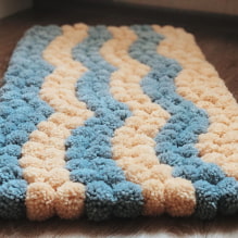 Come realizzare un tappeto con pom-pom?-7