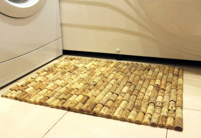 Tappetino pronto per il bagno