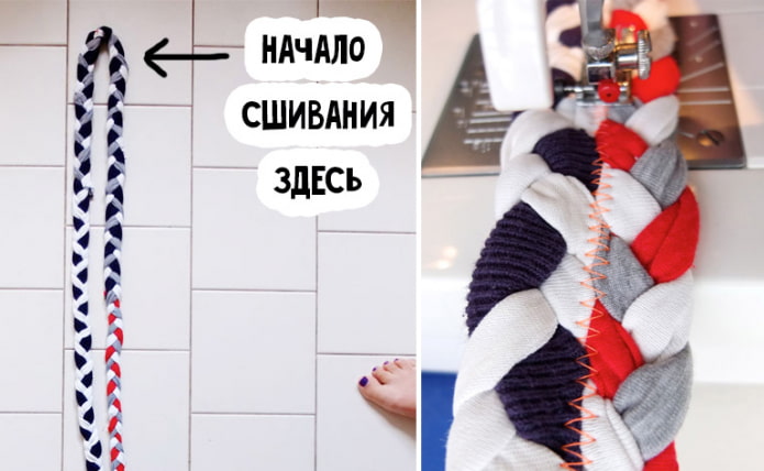Cuci la treccia