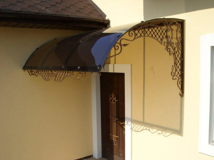 tettoia angolare