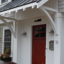 Come realizzare una tettoia per il portico di casa da soli?-1