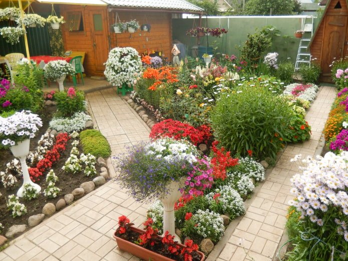 Giardino sul terreno