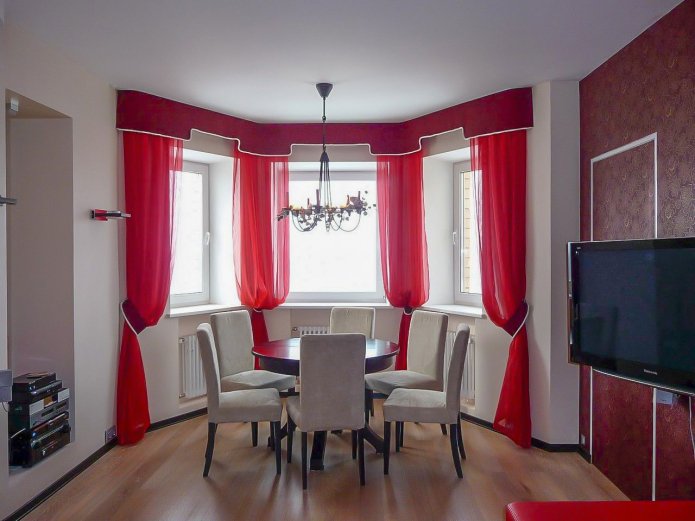 organza rossa