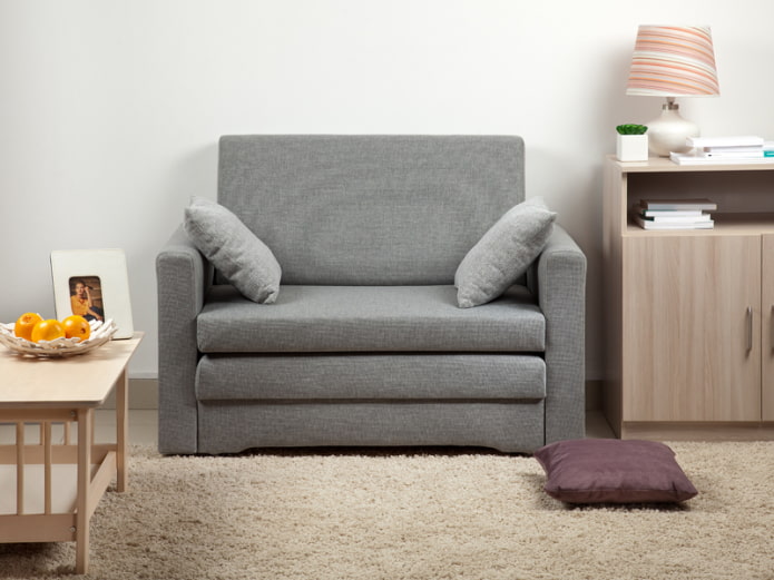 sedia pieghevole all'interno
