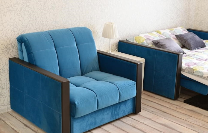 posizione di una sedia pieghevole all'interno