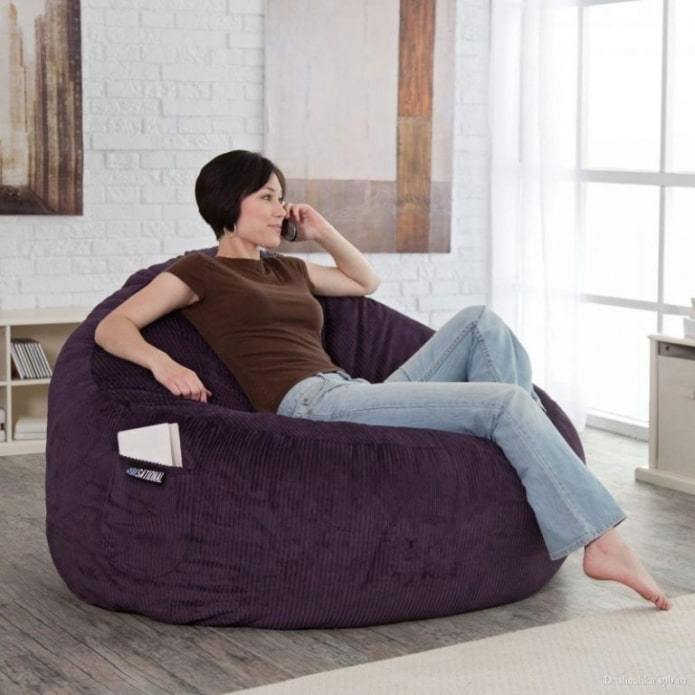 pouf enorme