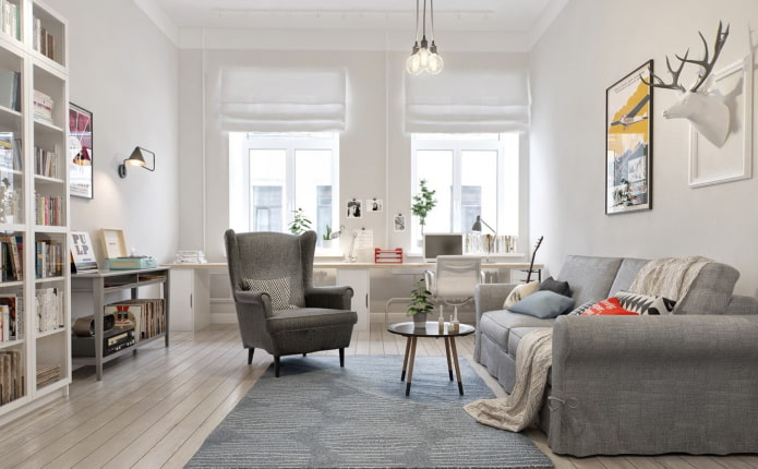 Poltrona in stile scandinavo