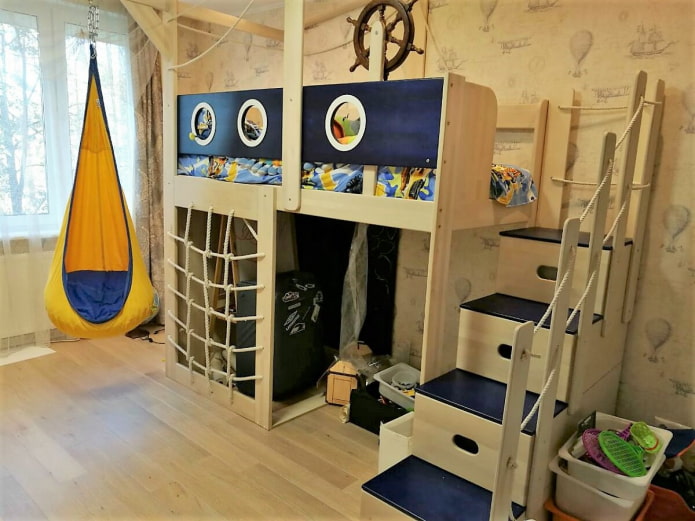 stile nautico nella cameretta dei bambini