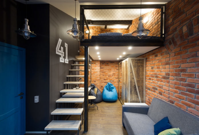 Interni in stile loft