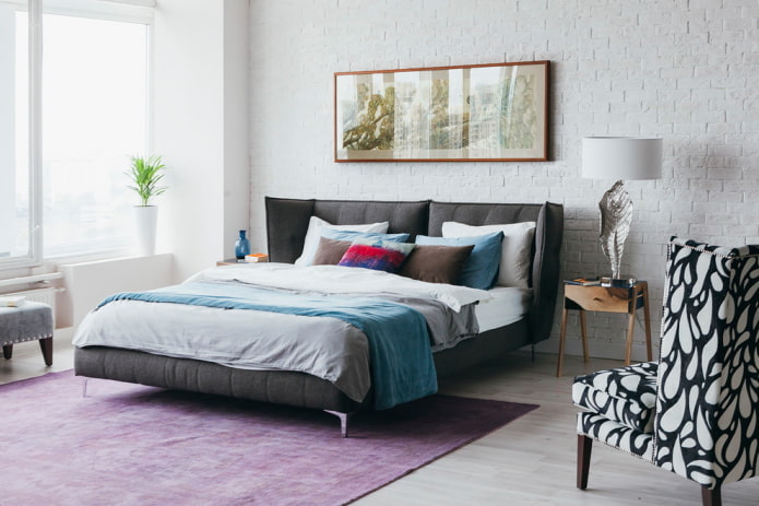 Divano letto aperto