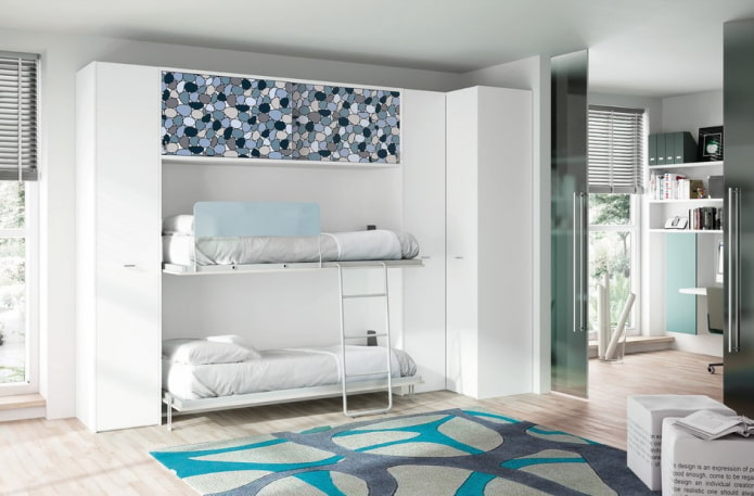 letto singolo da incasso