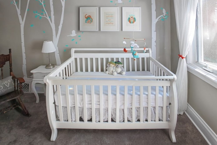 letto per gemelli all'interno