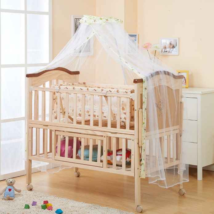letto a castello per bambini all'interno