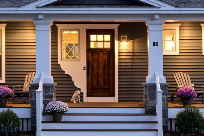 illuminazione per estensione veranda per una casa