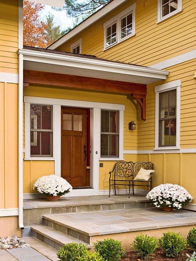 casa con veranda aperta