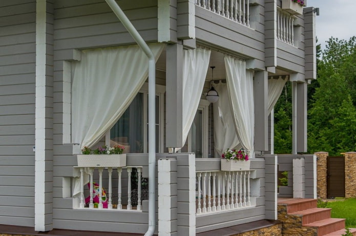 tende in veranda