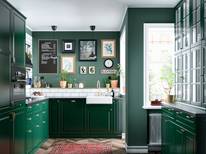 cucina verde