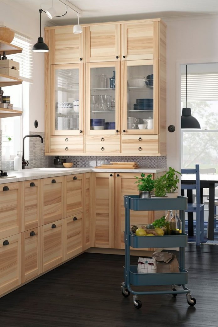 cucina impiallacciata