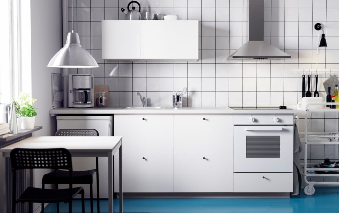 cucina bianca economica
