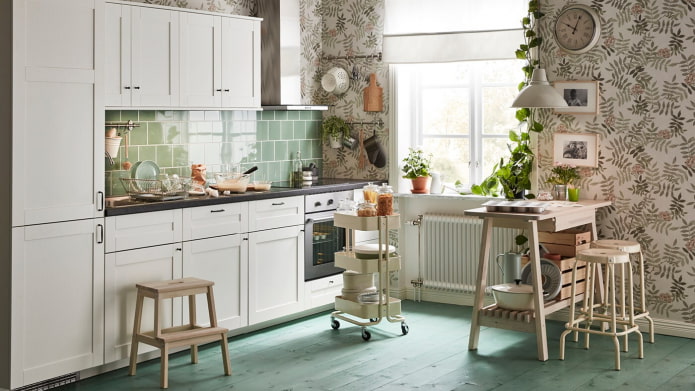 cucina bianca opaca