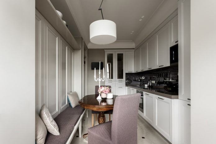 cucina in stile neoclassico