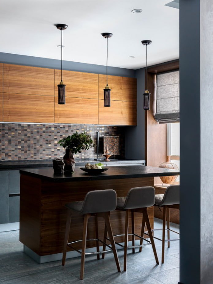cucina con isola