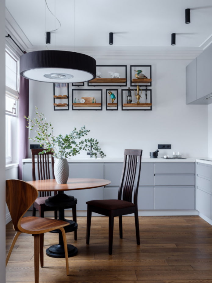 cucina angolare senza pensili