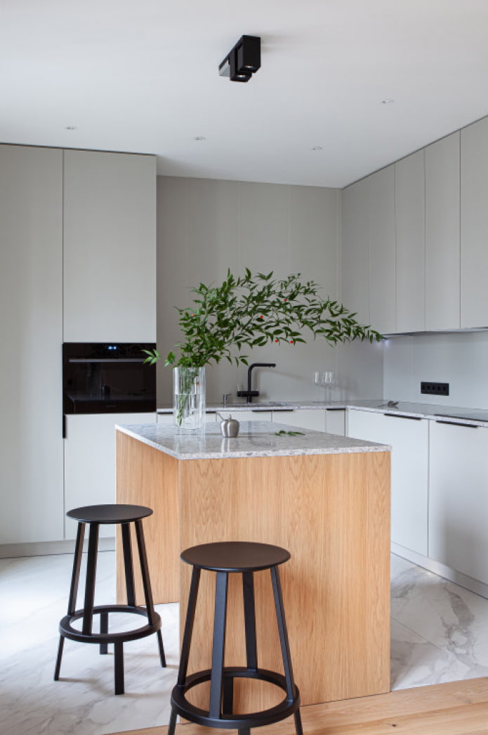 cucina con isola
