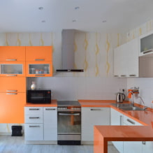Come organizzare una cucina di 13 mq?-5