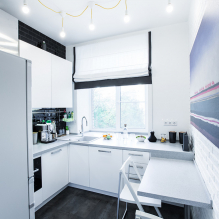 Come organizzare l'interno di una cucina di 2 per 3 metri?-1