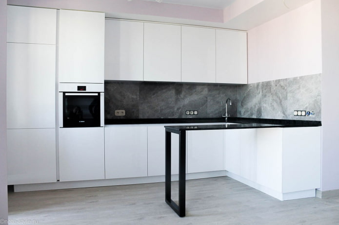 cucina in stile minimalista