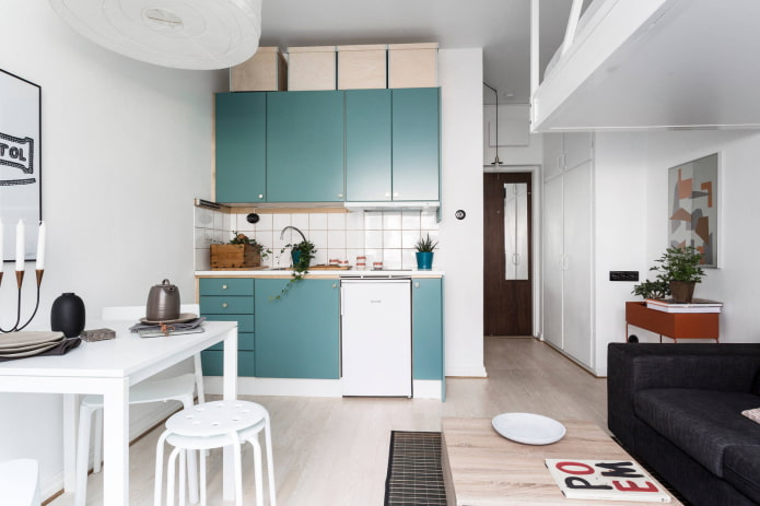 Set azzurro