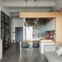 Come progettare una cucina-soggiorno in stile loft?-3
