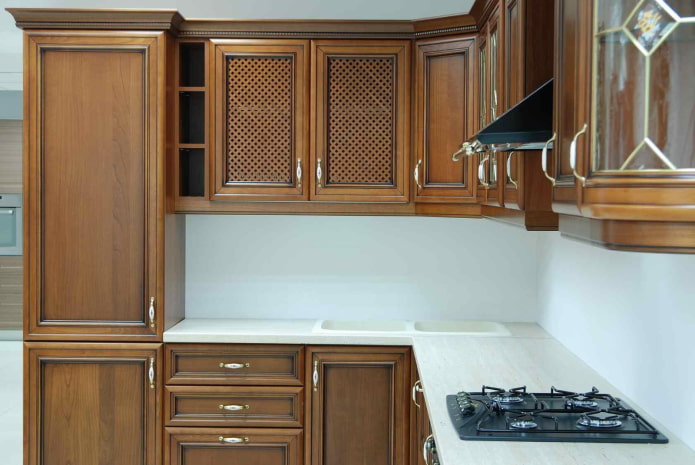 cucina in rovere massello