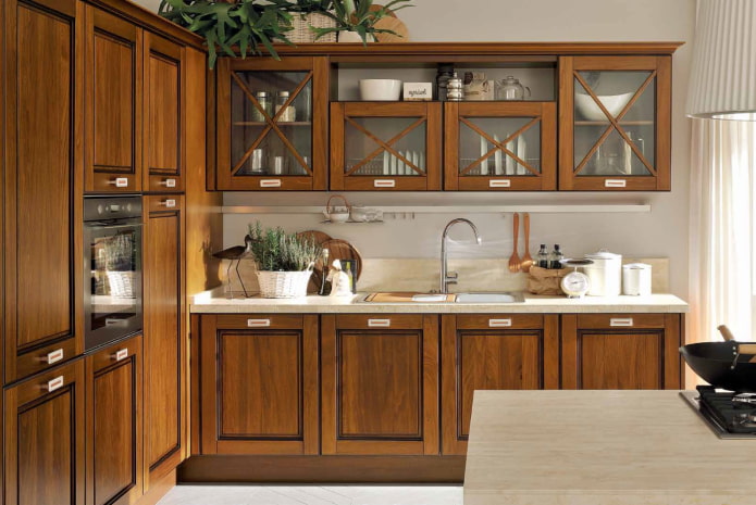 cucina moderna in legno