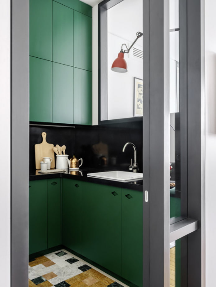 cucina fino al soffitto