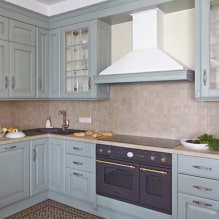 Opzioni di design della cucina con un lavello nell'angolo-3