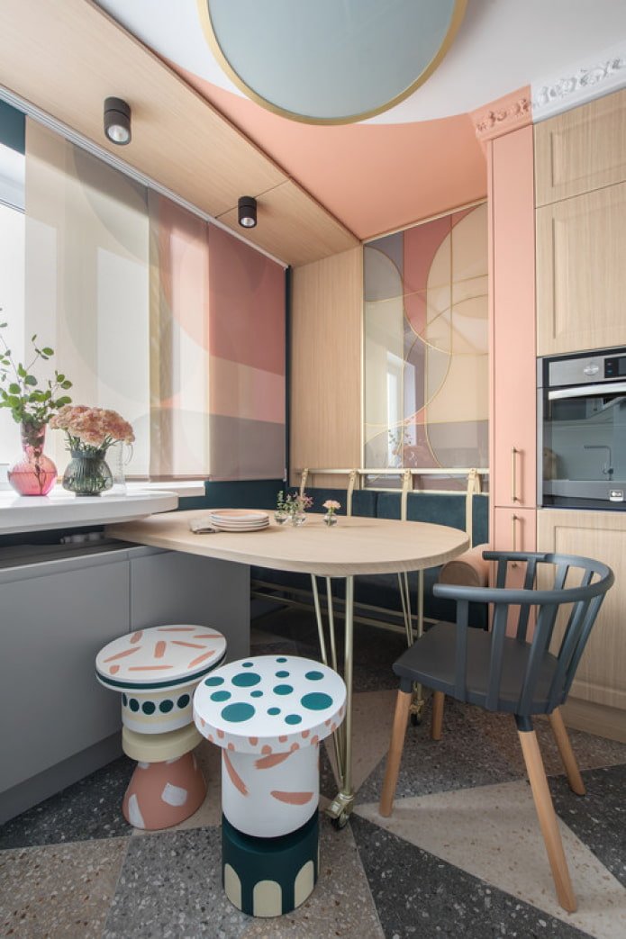 tende eleganti per la cucina