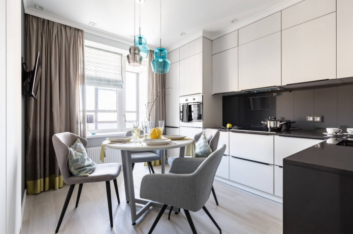 cucina in stile neoclassico