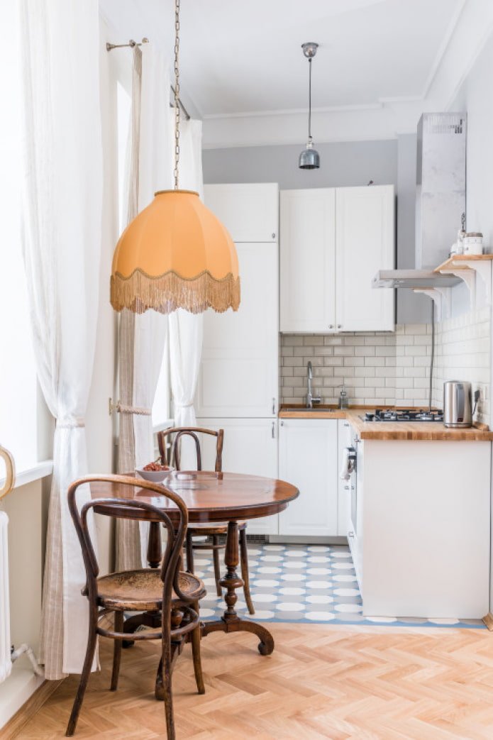 piccola cucina in un monolocale