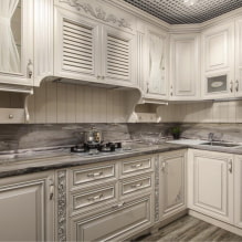 Come progettare una cucina con la patina?-0