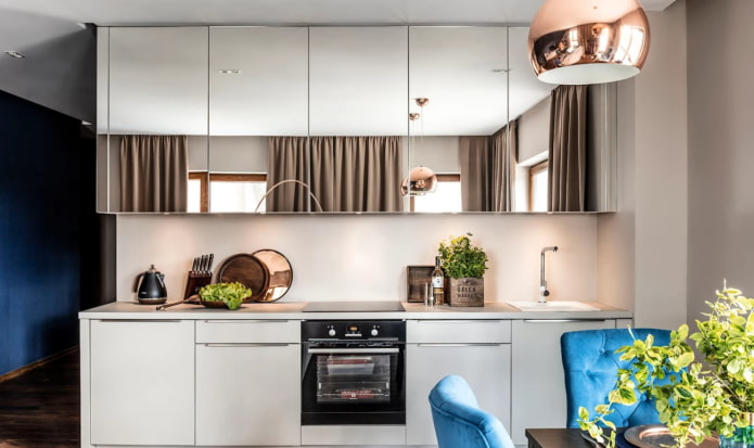 facciate cucina a specchio