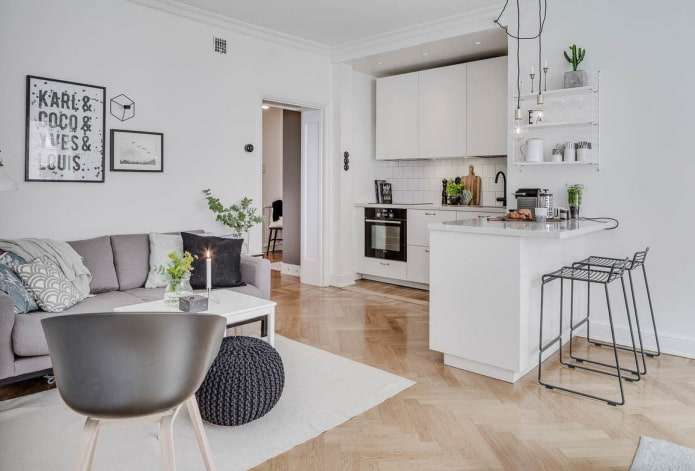 interno con nicchia cucina