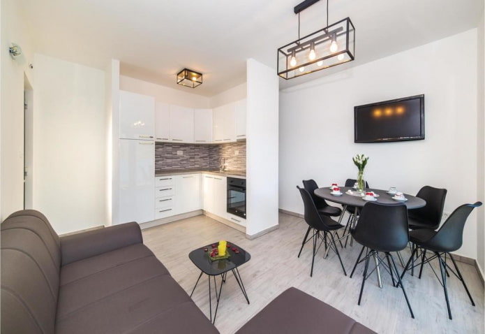 interno con nicchia cucina
